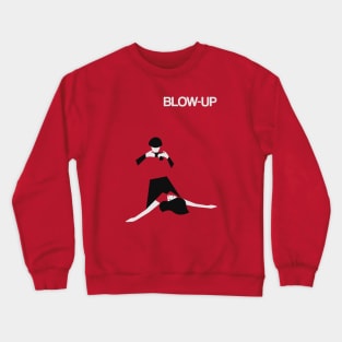 Blow Up fan art minimal cinema design poster Michelangelo Antonioni Crewneck Sweatshirt